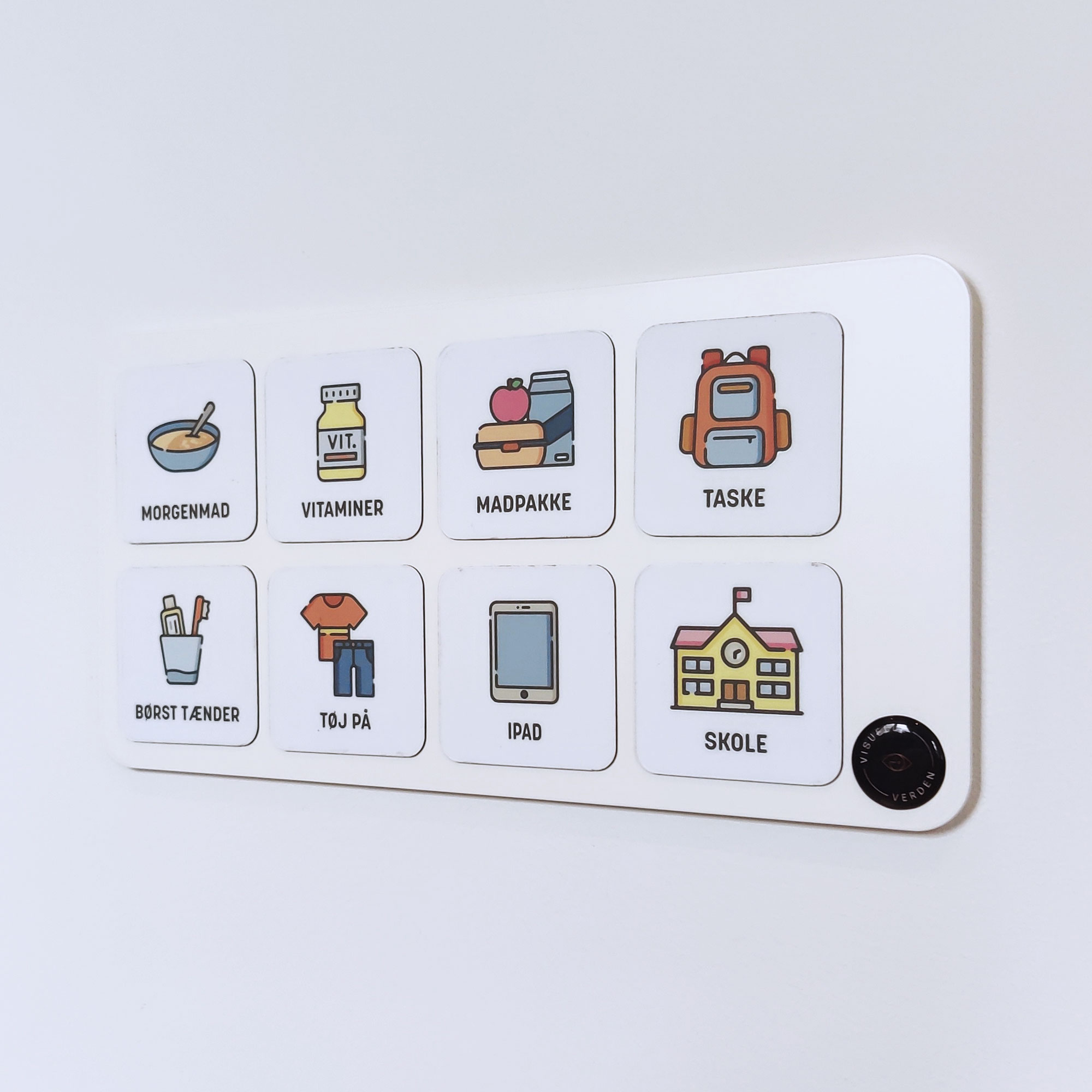 Pikto-Plade 8 (uden magneter) - Billede 5